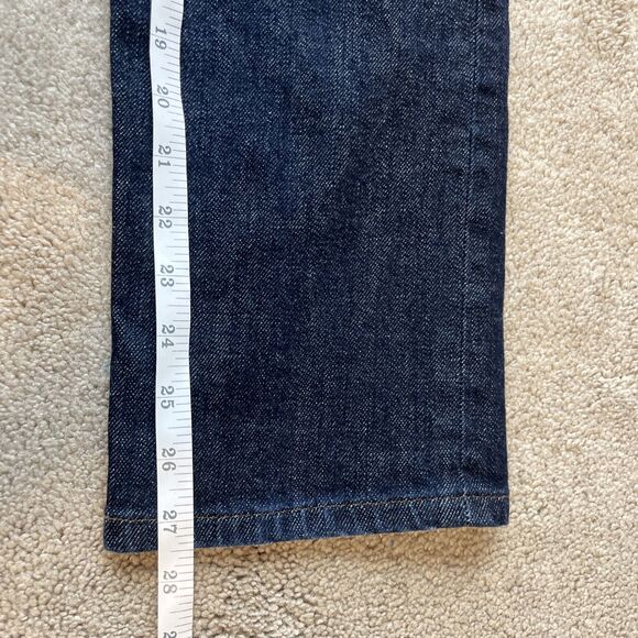 Naked Famous Jeans Mens 33x27 Weird Guy Stretch Selvedge Denim Blue Preppy - Picture 6 of 8